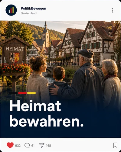 Social-Media-Kachel Heimat bewahren
